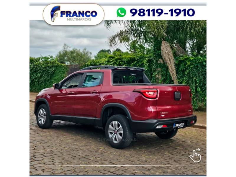 FIAT - TORO - 2018/2019 - Vermelha - Sob Consulta
