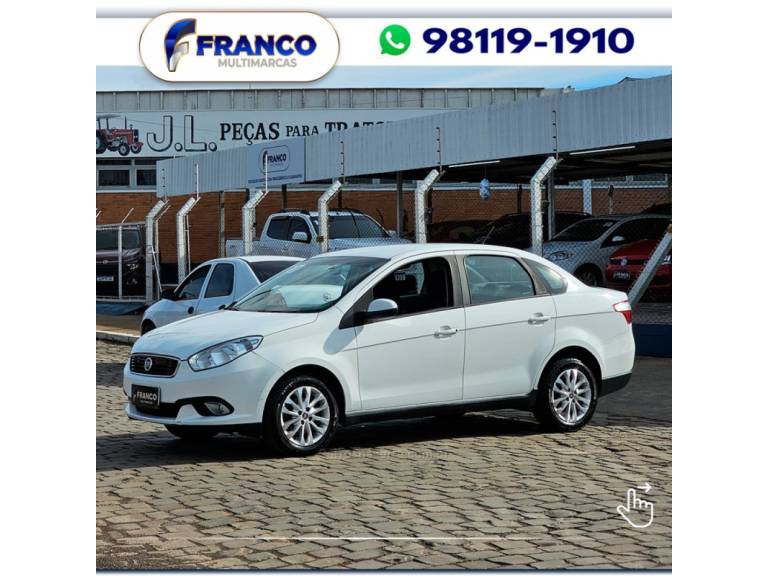 FIAT - GRAND SIENA - 2016/2017 - Branca - Sob Consulta