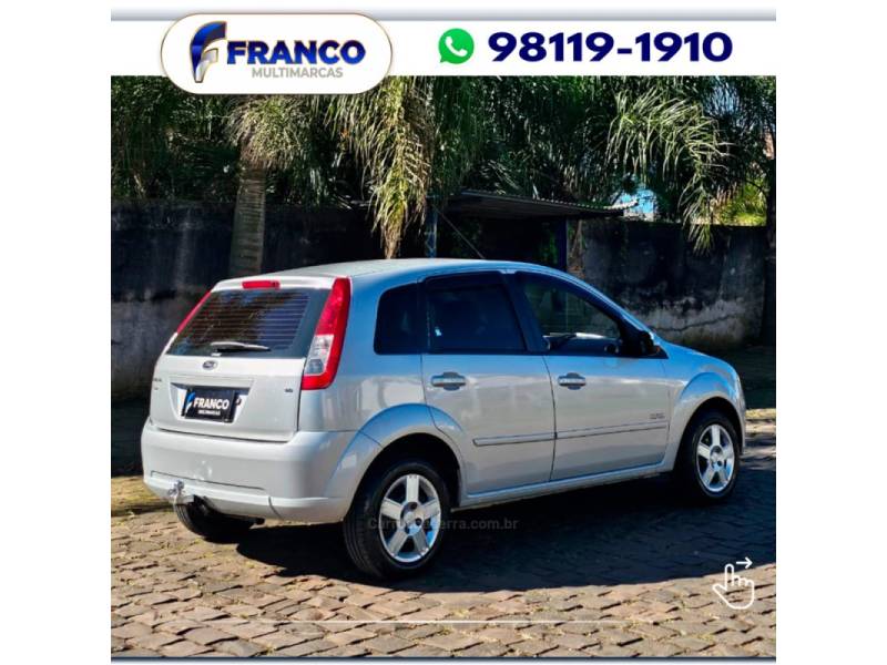 FORD - FIESTA - 2009/2010 - Prata - Sob Consulta
