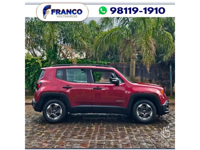 JEEP - RENEGADE - 2016/2017 - Vermelha - Sob Consulta