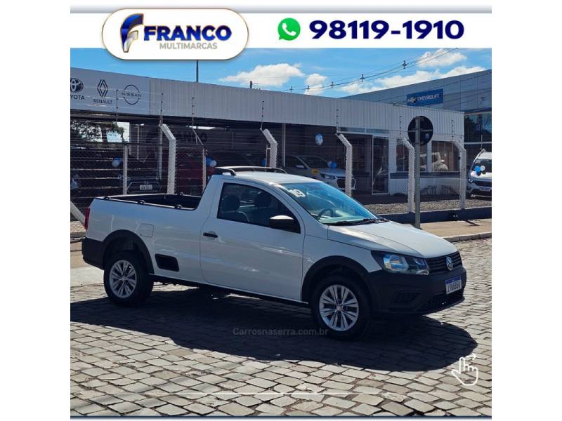 VOLKSWAGEN - SAVEIRO - 2018/2019 - Branca - Sob Consulta