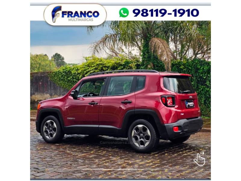 JEEP - RENEGADE - 2016/2017 - Vermelha - Sob Consulta