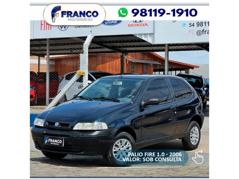 FIAT - PALIO - 2005/2006 - Verde - Sob Consulta