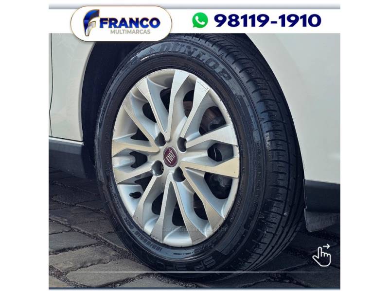 FIAT - GRAND SIENA - 2016/2017 - Branca - Sob Consulta