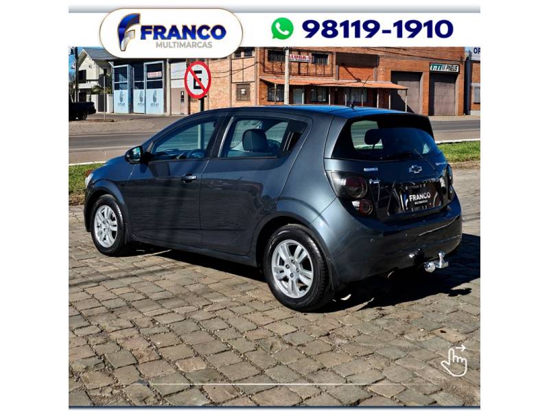 CHEVROLET - SONIC - 2013/2013 - Cinza - Sob Consulta