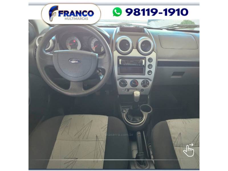 FORD - FIESTA - 2009/2010 - Prata - Sob Consulta