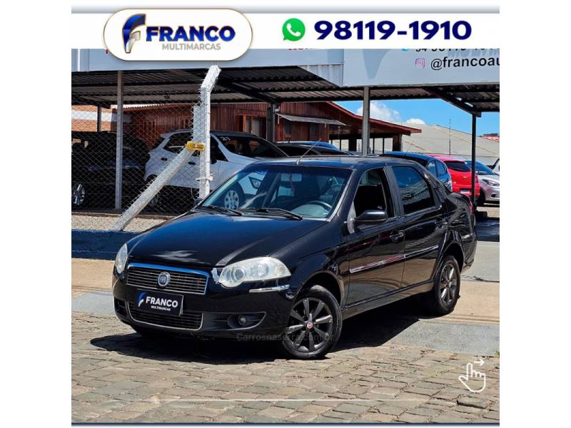 FIAT - SIENA - 2009/2009 - Preta - Sob Consulta