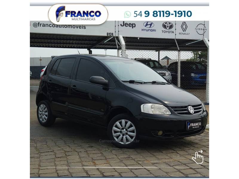 VOLKSWAGEN - FOX - 2008/2009 - Preta - Sob Consulta