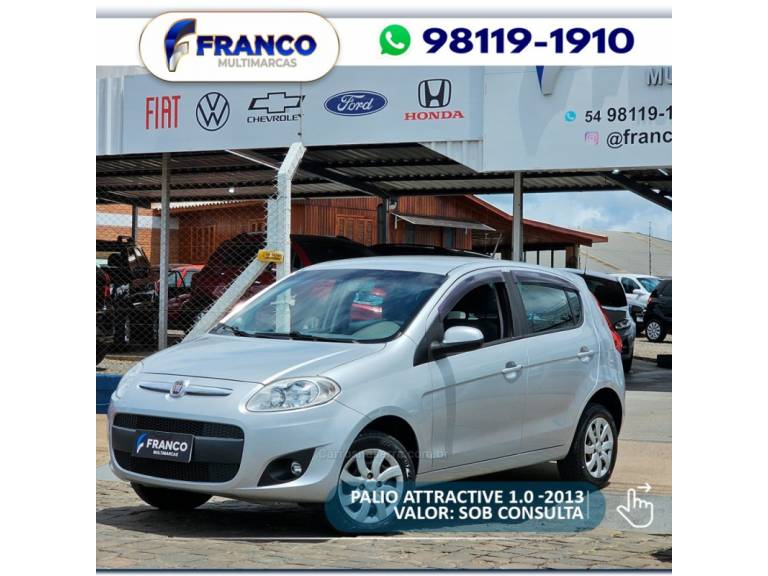 FIAT - PALIO - 2013/2013 - Prata - Sob Consulta