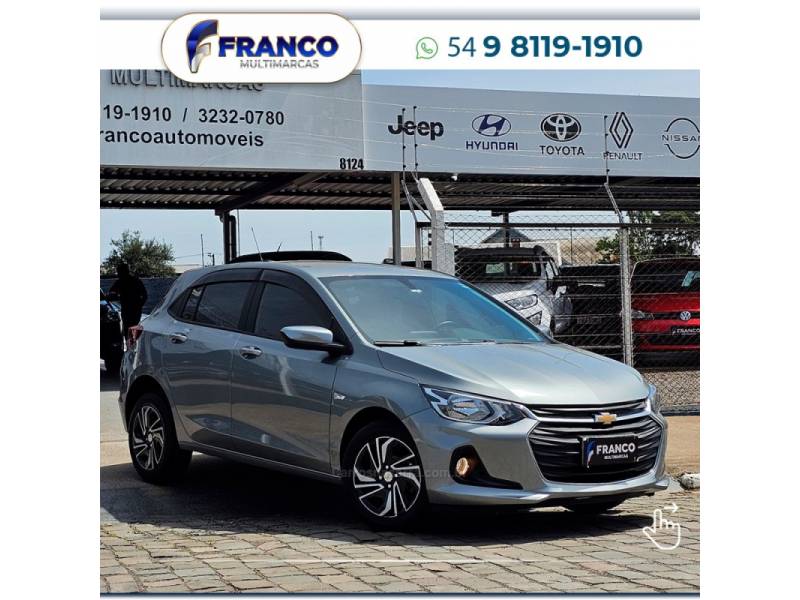 CHEVROLET - ONIX - 2023/2024 - Prata - Sob Consulta