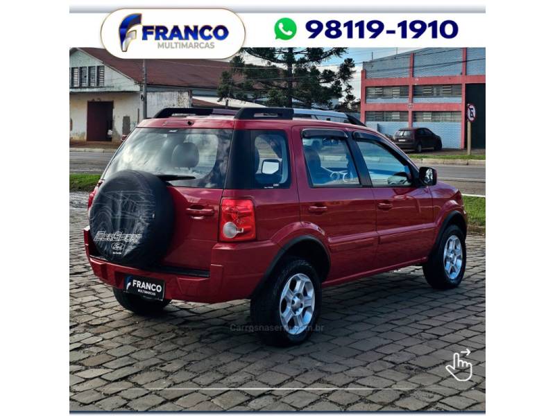 FORD - ECOSPORT - 2011/2012 - Vermelha - Sob Consulta