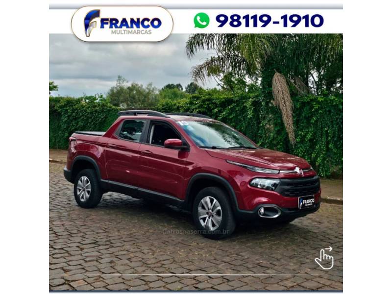 FIAT - TORO - 2018/2019 - Vermelha - Sob Consulta