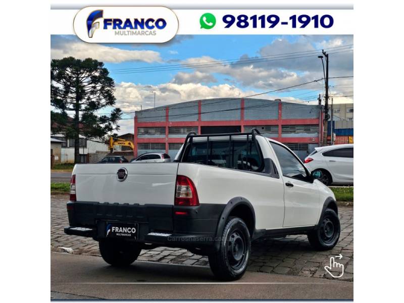 FIAT - STRADA - 2010/2010 - Branca - Sob Consulta