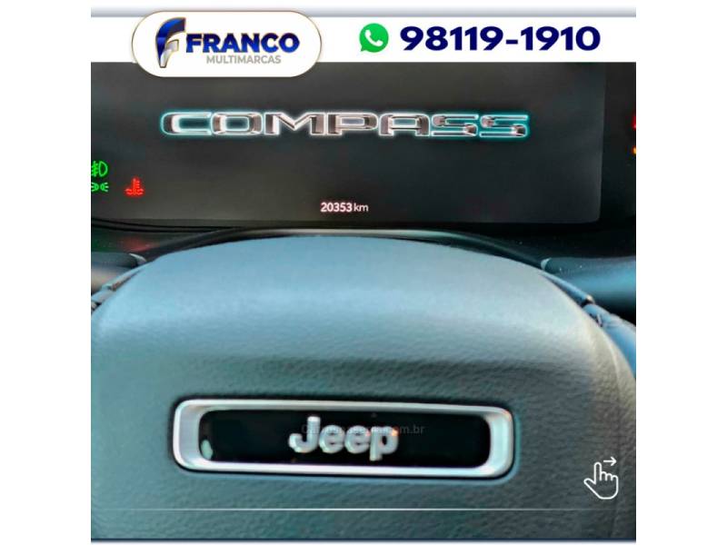 JEEP - COMPASS - 2023/2023 - Cinza - Sob Consulta