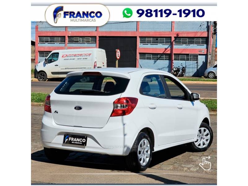 FORD - KA - 2016/2017 - Branca - Sob Consulta