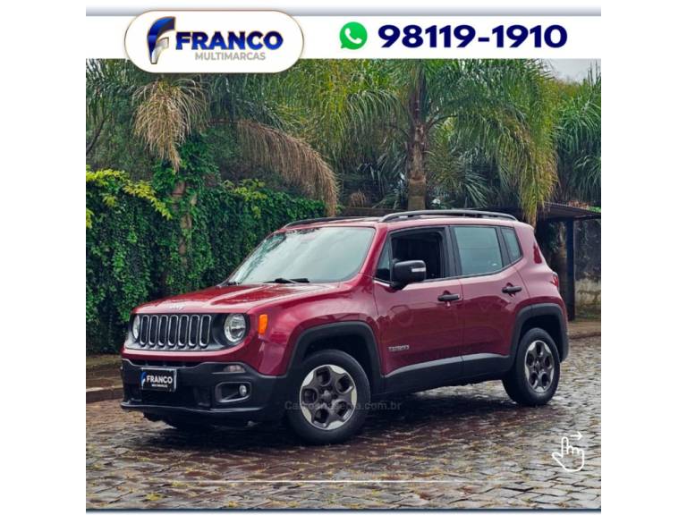 JEEP - RENEGADE - 2016/2017 - Vermelha - Sob Consulta
