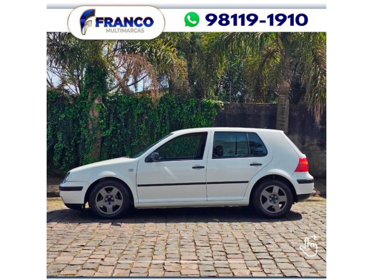 VOLKSWAGEN - GOLF - 2001/2002 - Branca - Sob Consulta