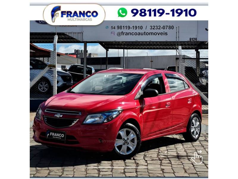 CHEVROLET - ONIX - 2013/2013 - Vermelha - Sob Consulta