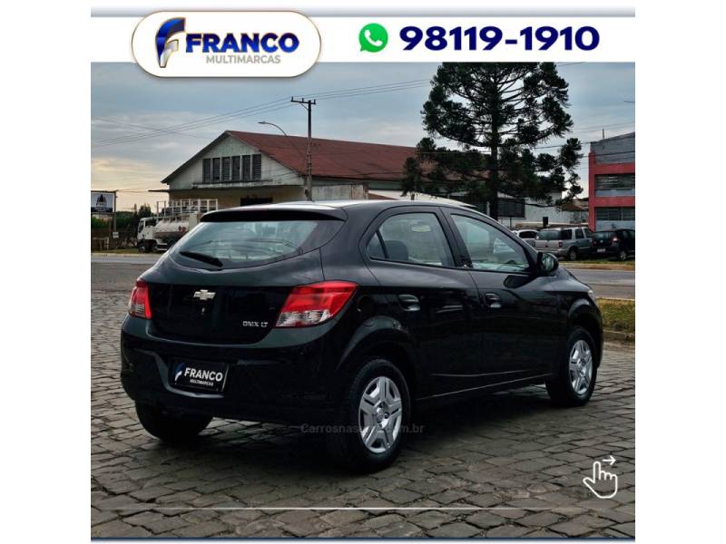 CHEVROLET - ONIX - 2014/2014 - Preta - Sob Consulta