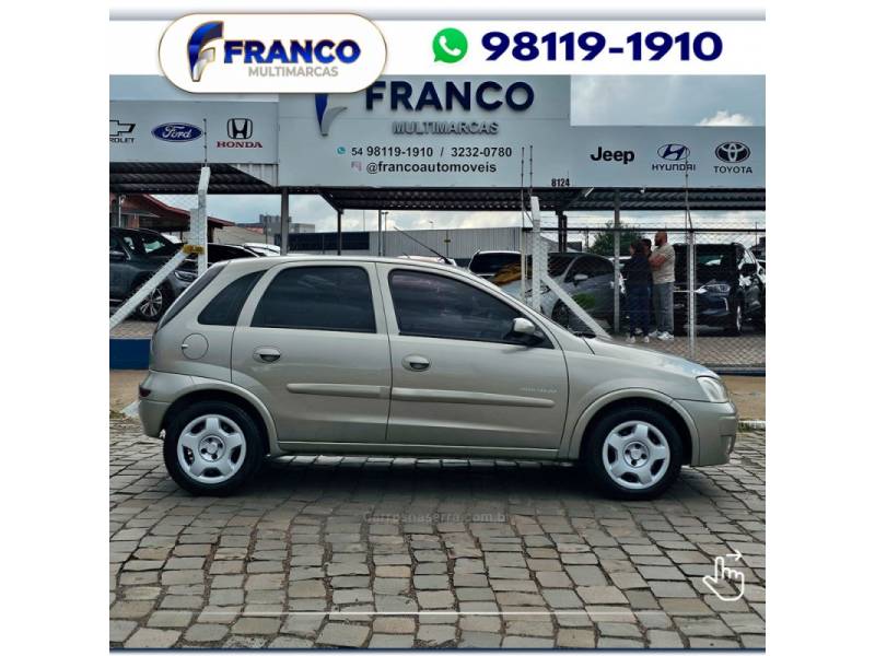 CHEVROLET - CORSA - 2009/2012 - Bege - Sob Consulta