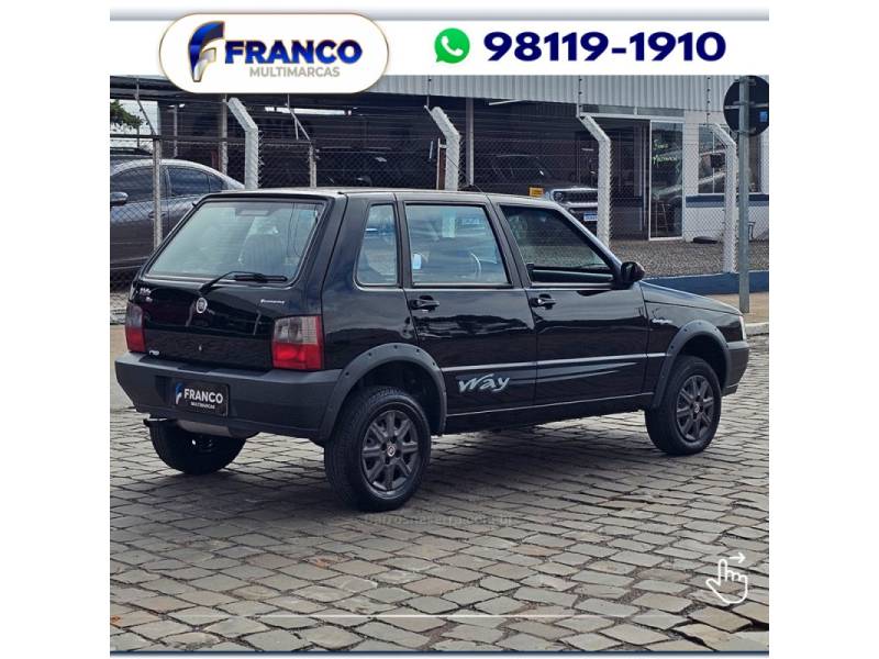 FIAT - UNO - 2010/2010 - Preta - Sob Consulta
