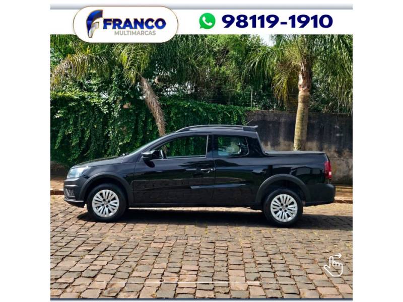 VOLKSWAGEN - SAVEIRO - 2019/2020 - Preta - Sob Consulta