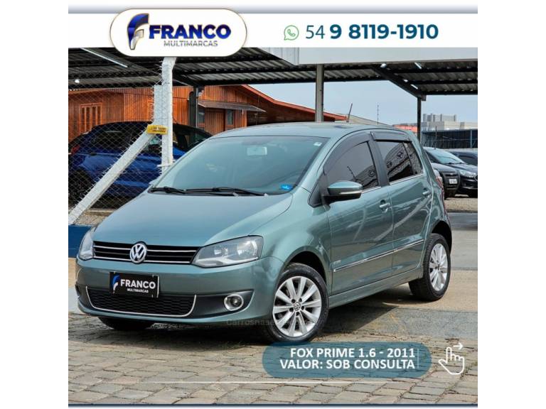 VOLKSWAGEN - FOX - 2010/2011 - Cinza - Sob Consulta