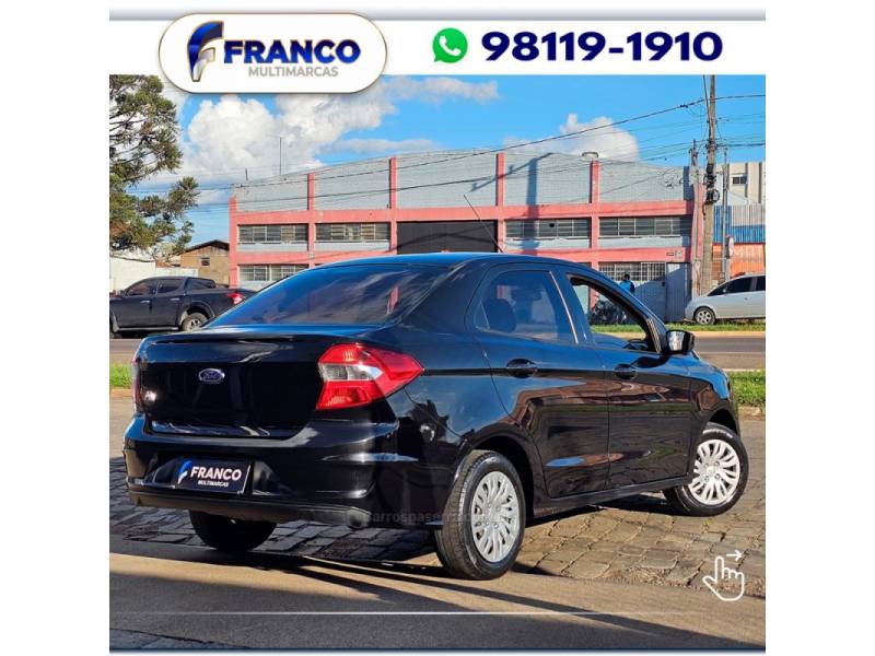 FORD - KA - 2018/2019 - Preta - Sob Consulta