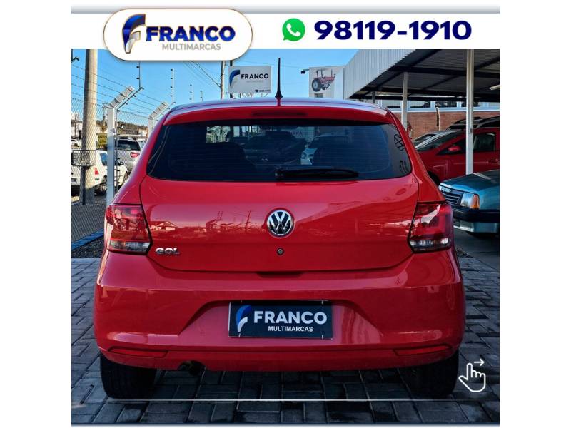 VOLKSWAGEN - GOL - 2015/2016 - Vermelha - Sob Consulta