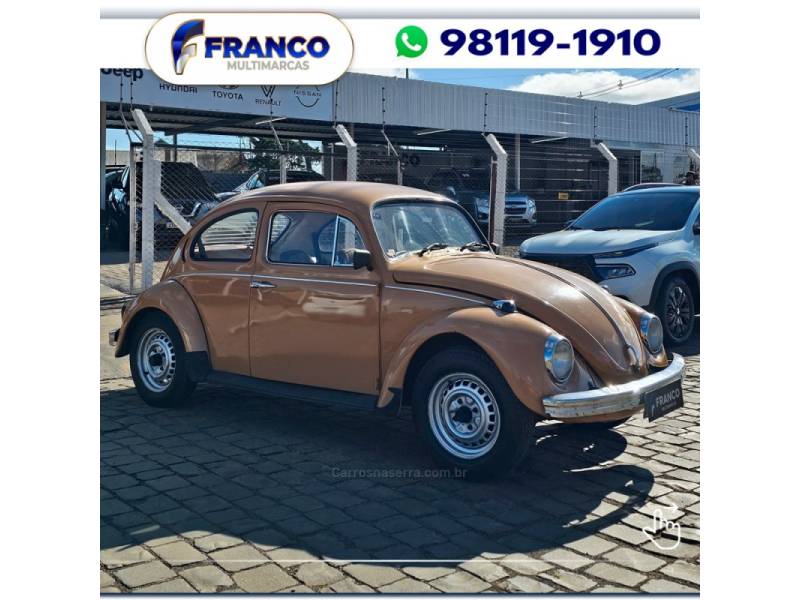 VOLKSWAGEN - FUSCA - 1976/1976 - Bege - Sob Consulta