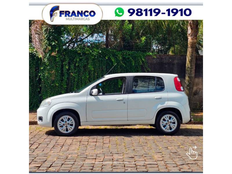 FIAT - UNO - 2012/2013 - Branca - Sob Consulta