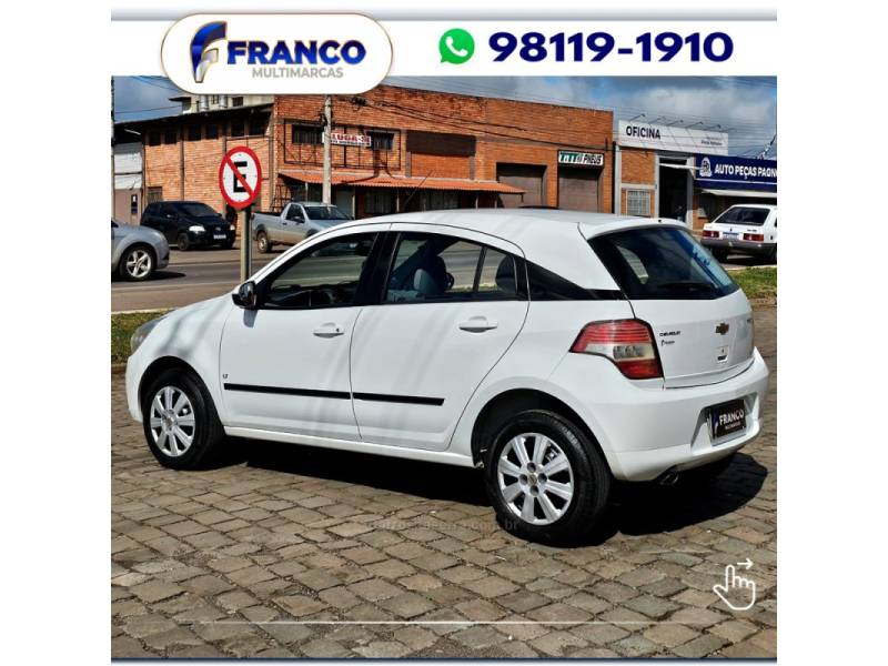 CHEVROLET - AGILE - 2010/2011 - Branca - Sob Consulta