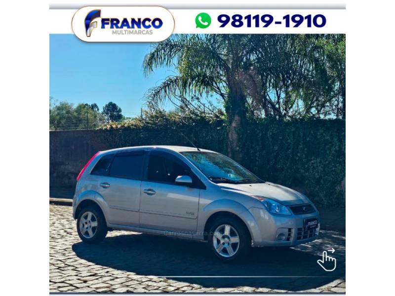FORD - FIESTA - 2009/2010 - Prata - Sob Consulta