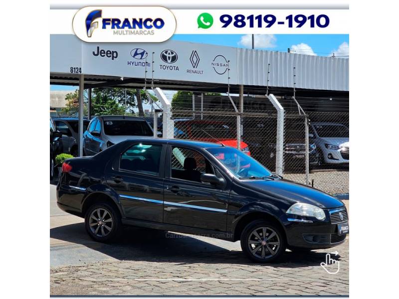 FIAT - SIENA - 2009/2009 - Preta - Sob Consulta