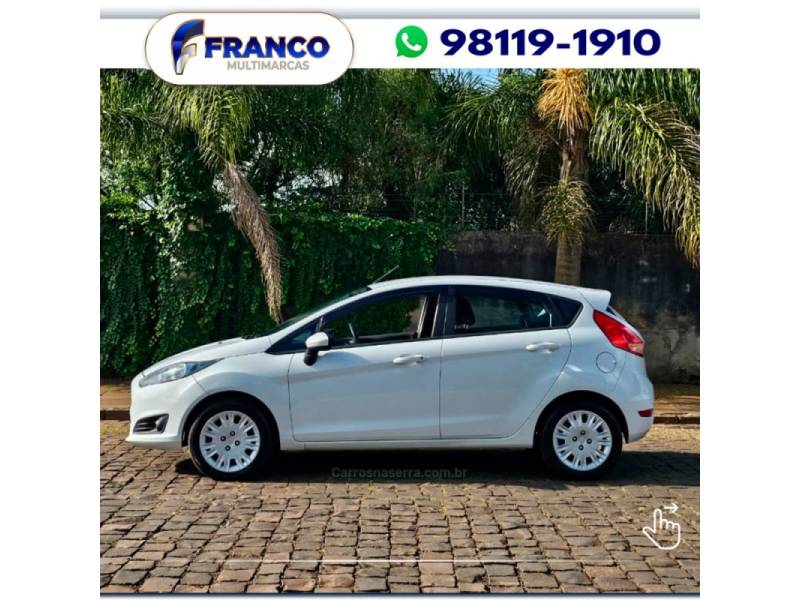 FORD - FIESTA - 2013/2014 - Branca - Sob Consulta