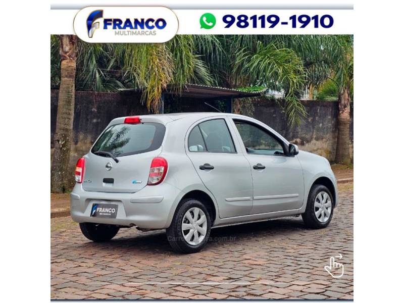 NISSAN - MARCH - 2012/2013 - Prata - Sob Consulta