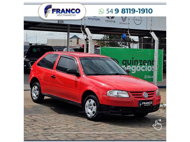 VOLKSWAGEN - GOL - 2008/2009 - Vermelha - Sob Consulta