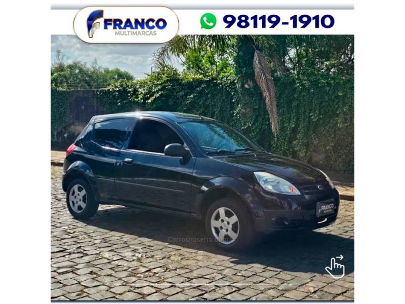 FORD - KA - 2008/2009 - Preta - Sob Consulta