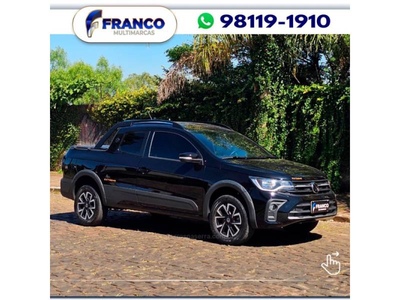 VOLKSWAGEN - SAVEIRO - 2024/2025 - Preta - Sob Consulta