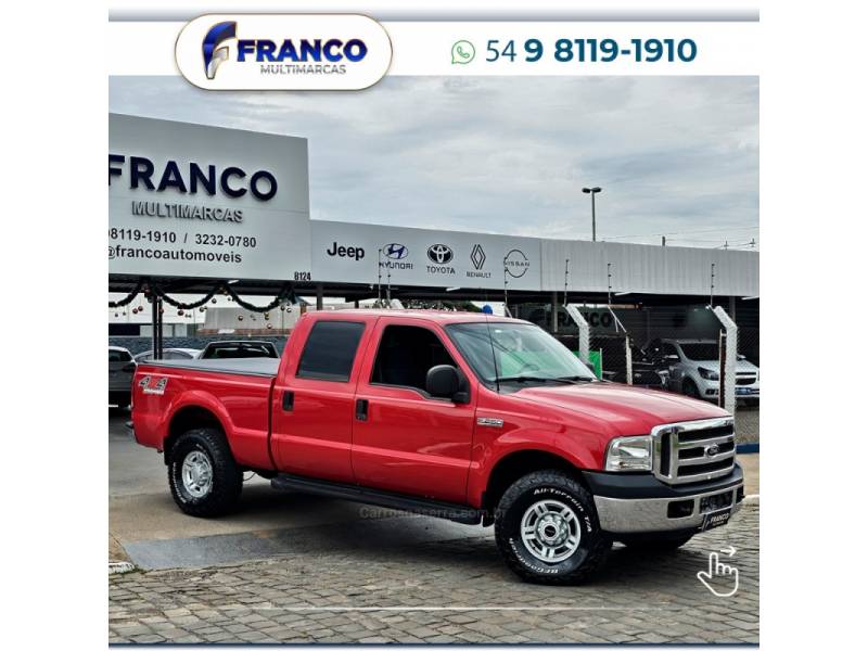 FORD - F-250 - 2010/2010 - Vermelha - Sob Consulta