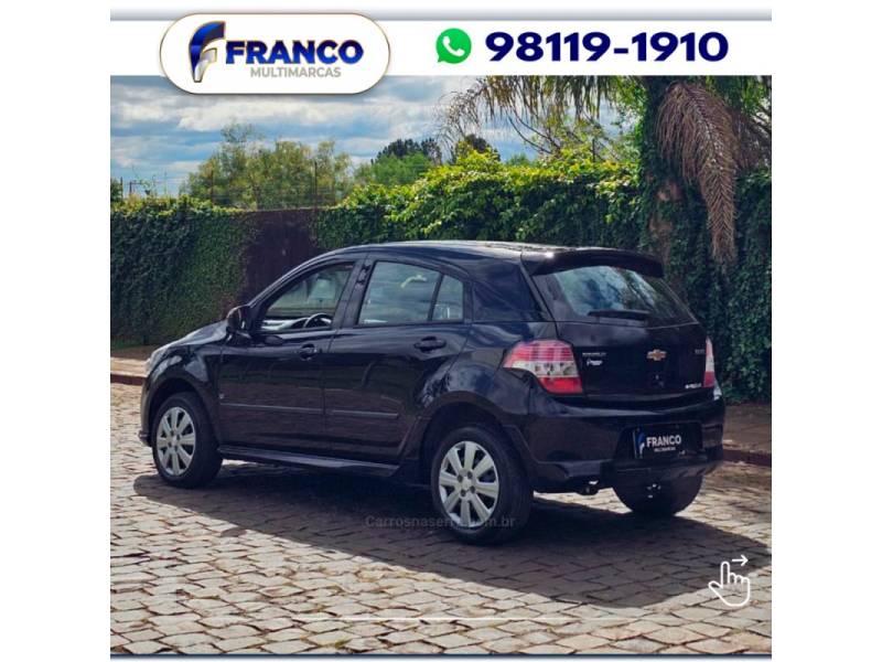 CHEVROLET - AGILE - 2010/2010 - Preta - Sob Consulta