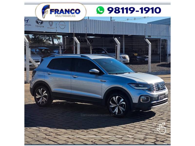 VOLKSWAGEN - T-CROSS - 2023/2023 - Prata - Sob Consulta