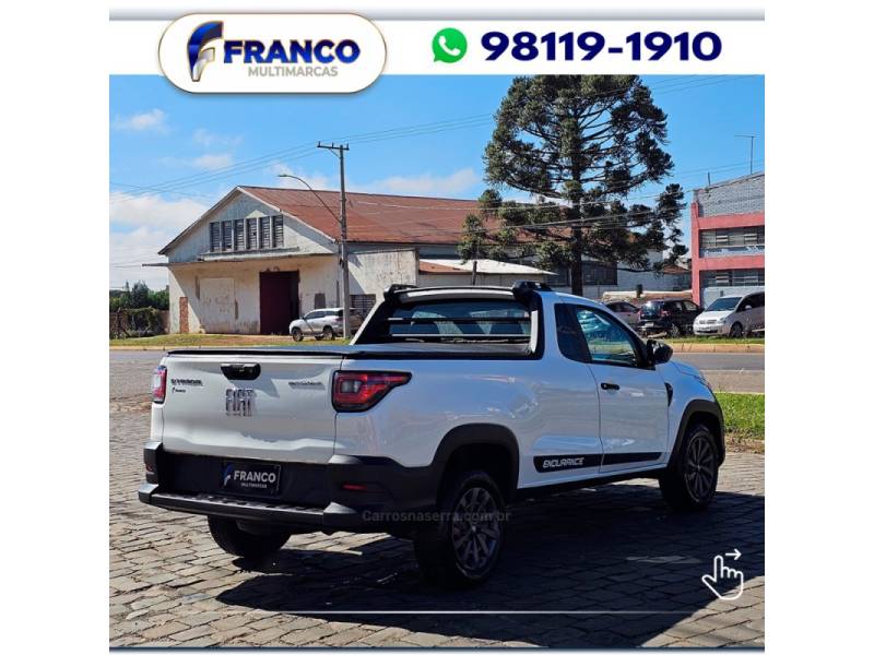 FIAT - STRADA - 2021/2021 - Branca - Sob Consulta