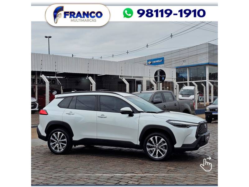 TOYOTA - COROLLA - 2021/2022 - Branca - Sob Consulta