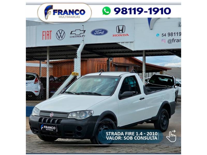 FIAT - STRADA - 2010/2010 - Branca - Sob Consulta