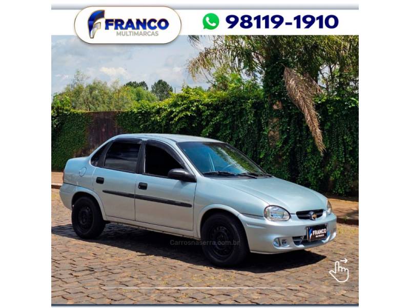 CHEVROLET - CLASSIC - 2008/2008 - Prata - Sob Consulta