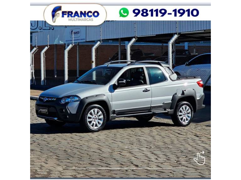 FIAT - STRADA - 2014/2015 - Prata - Sob Consulta