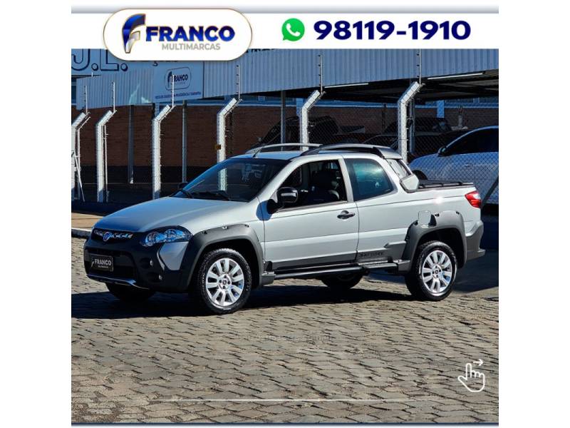 FIAT - STRADA - 2014/2015 - Prata - Sob Consulta