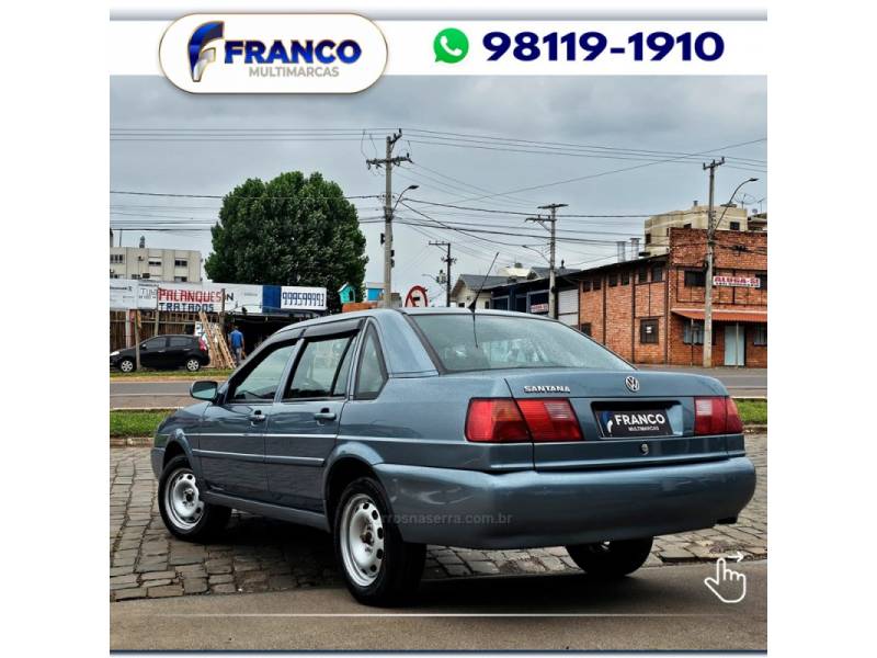 VOLKSWAGEN - SANTANA - 2000/2001 - Cinza - Sob Consulta