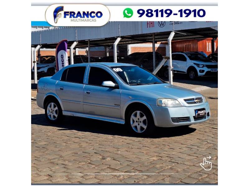 CHEVROLET - ASTRA - 2008/2009 - Prata - Sob Consulta